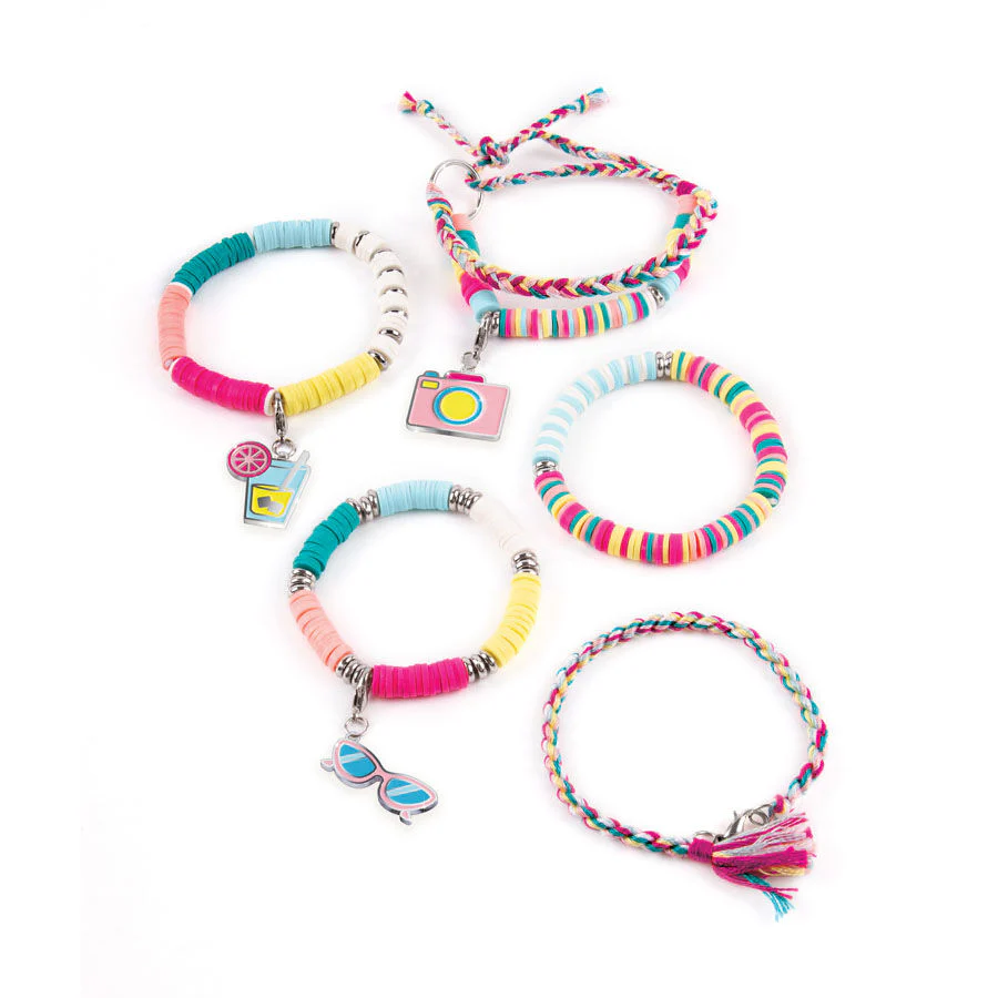 Make It Real Summer Vibes Heishi Bead Bracelets 1317