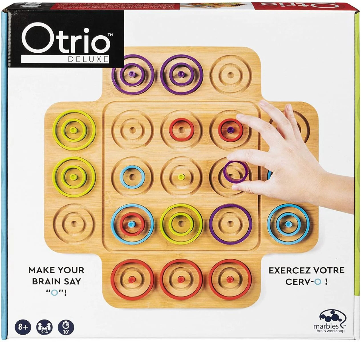 Marbles Otrio Deluxe Board Game 6045064