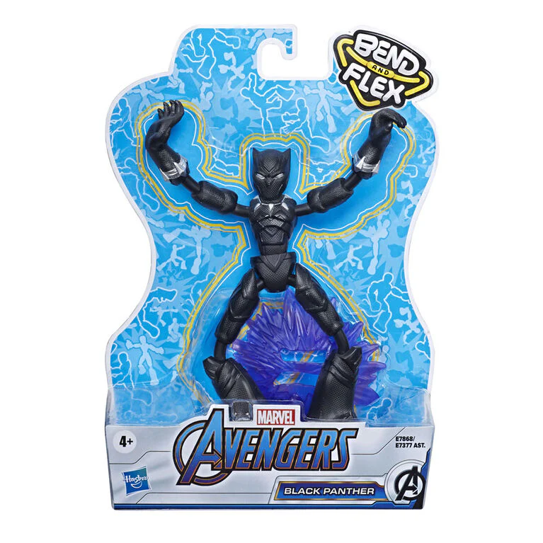 Marvel Avengers Bend And Flex 6-Inch Flexible Black Panther - Image 2