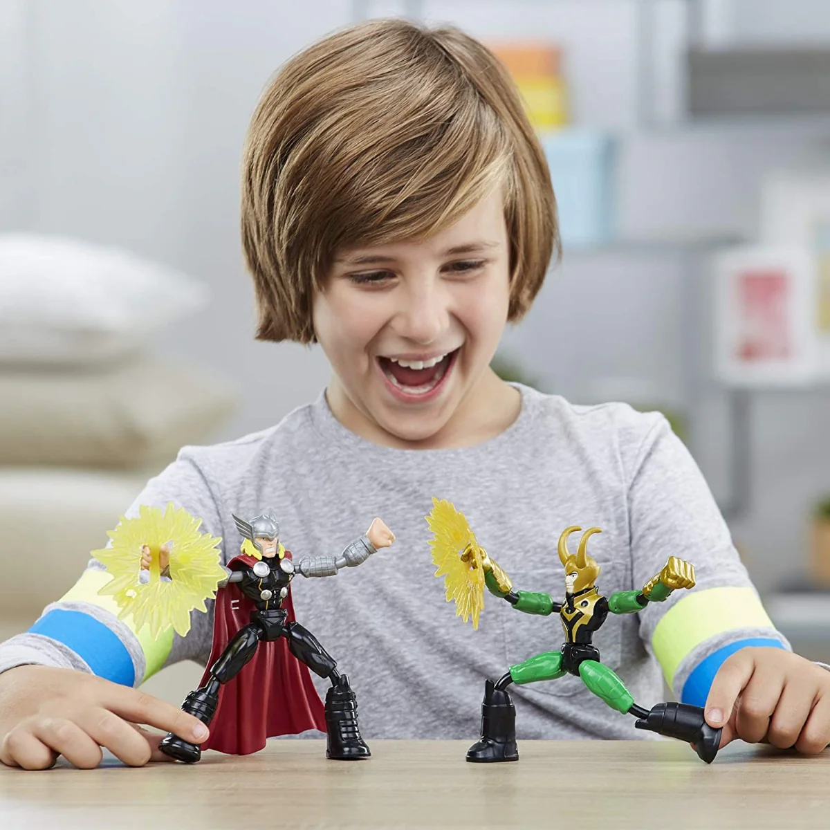 Marvel Avengers Bend and Flex Thor Vs. Loki F0245 - Image 2