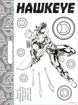 Igloo Books Marvel Avengers: Giant Colour Me Pad 082426 - Image 3