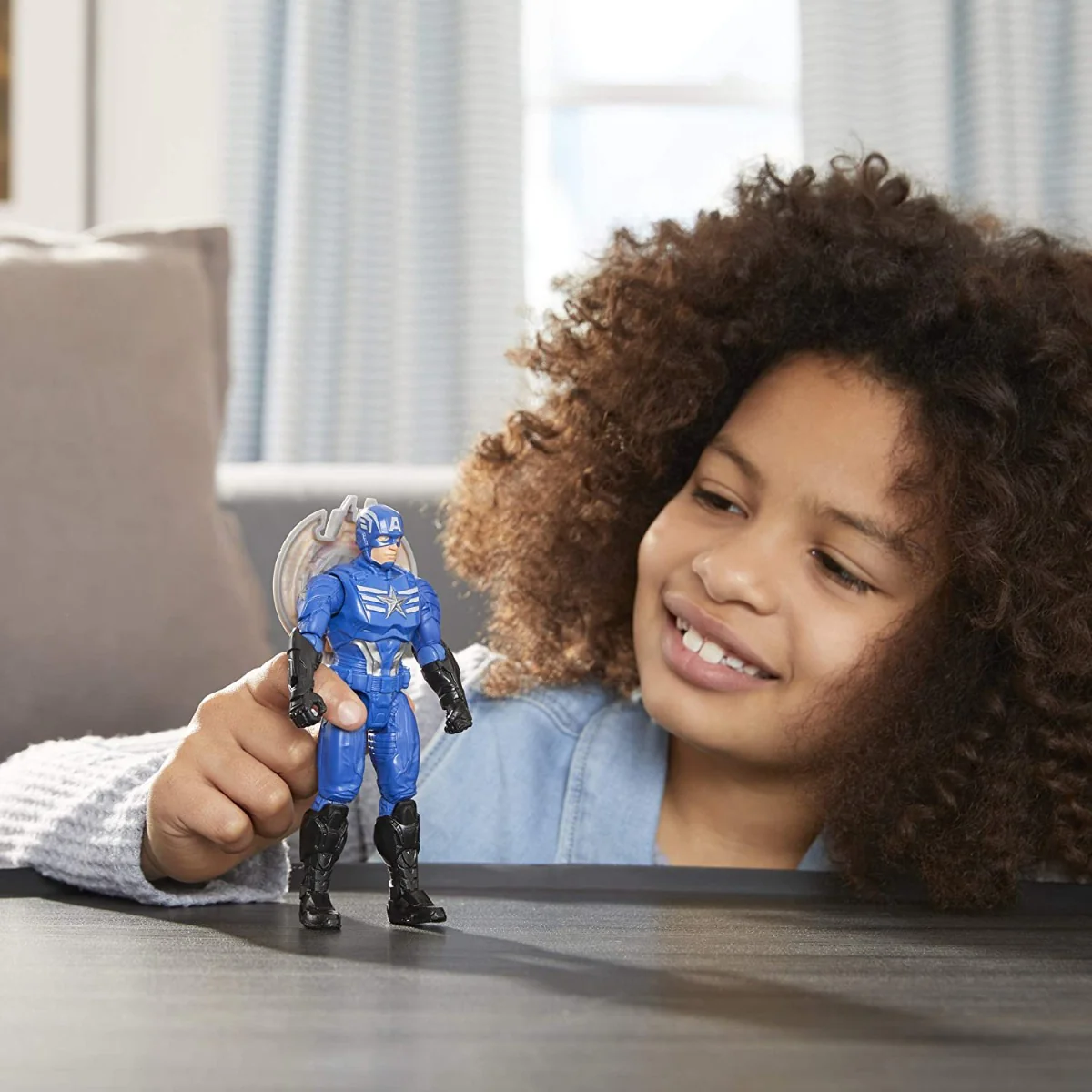 Marvel Avengers Mech Strike 6-inch Scale Figure Captain America F1664
