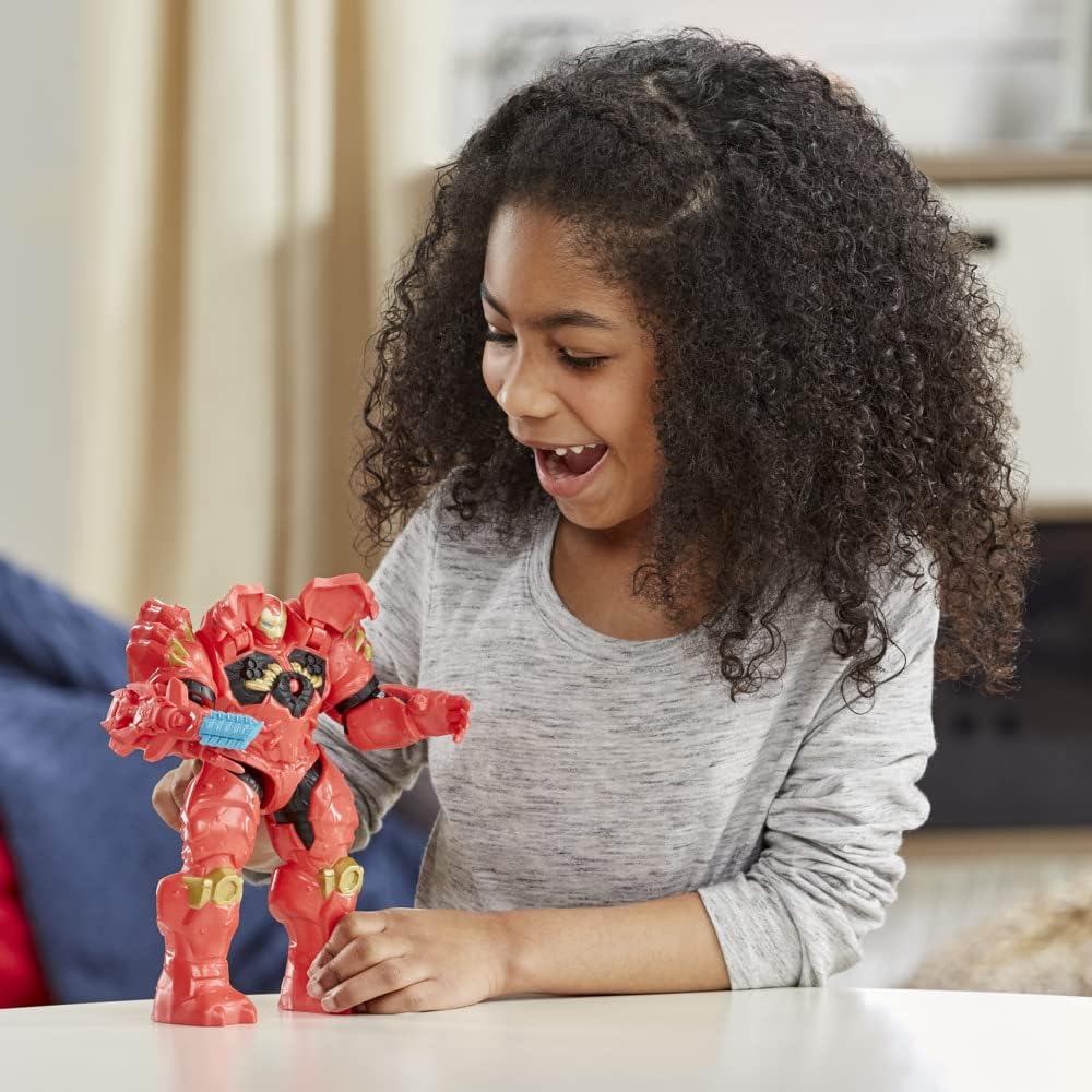 Marvel Avengers Mech Strike Monster Hunters Deluxe - Iron Man F5073 - Image 5