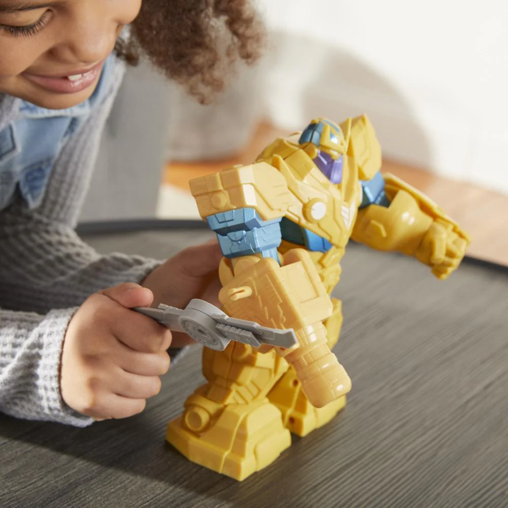 Marvel Avengers Mech Strike Thanos Ultimate Figure with Infinity Suit F0264 - Image 7
