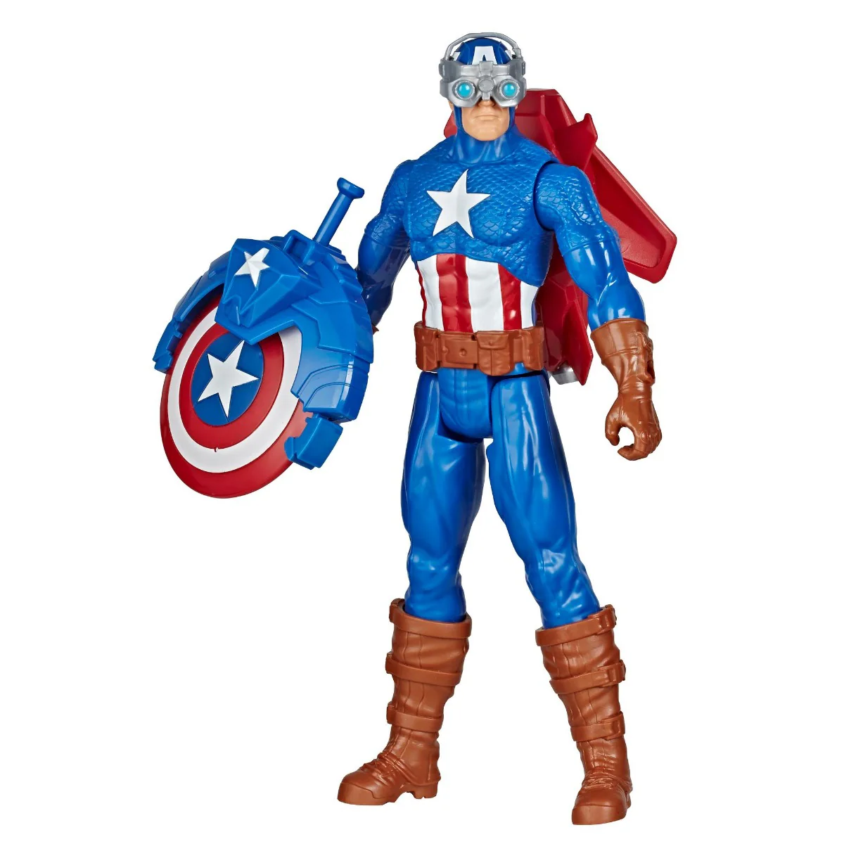 Marvel Avengers Titan Hero Series Blast Gear Captain America E7374