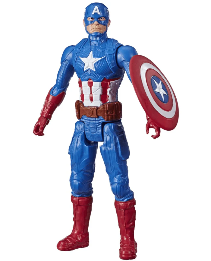 Marvel Avengers Titan Hero Series Captain America Action Figure E7877 - Image 3