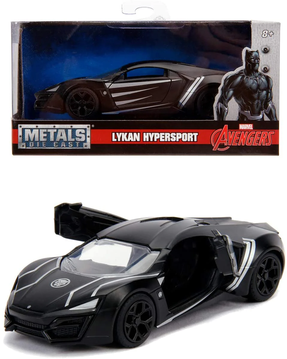Marvel Black Panther Lykan Hypersport 1:32 Scale 253222004 - Image 6