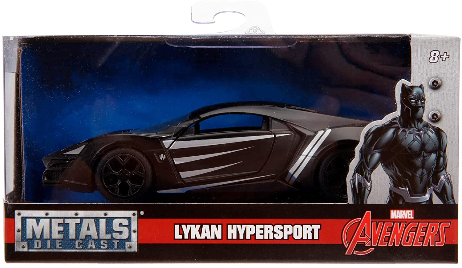 Marvel Black Panther Lykan Hypersport 1:32 Scale 253222004 - Image 7