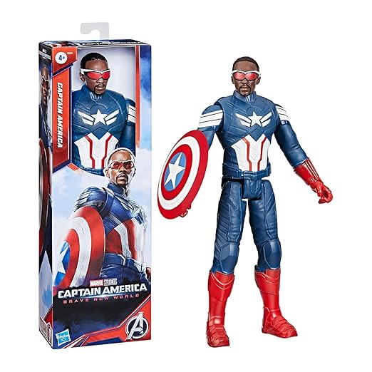Marvel Captain America Brave New World - Captain America Action Figure
