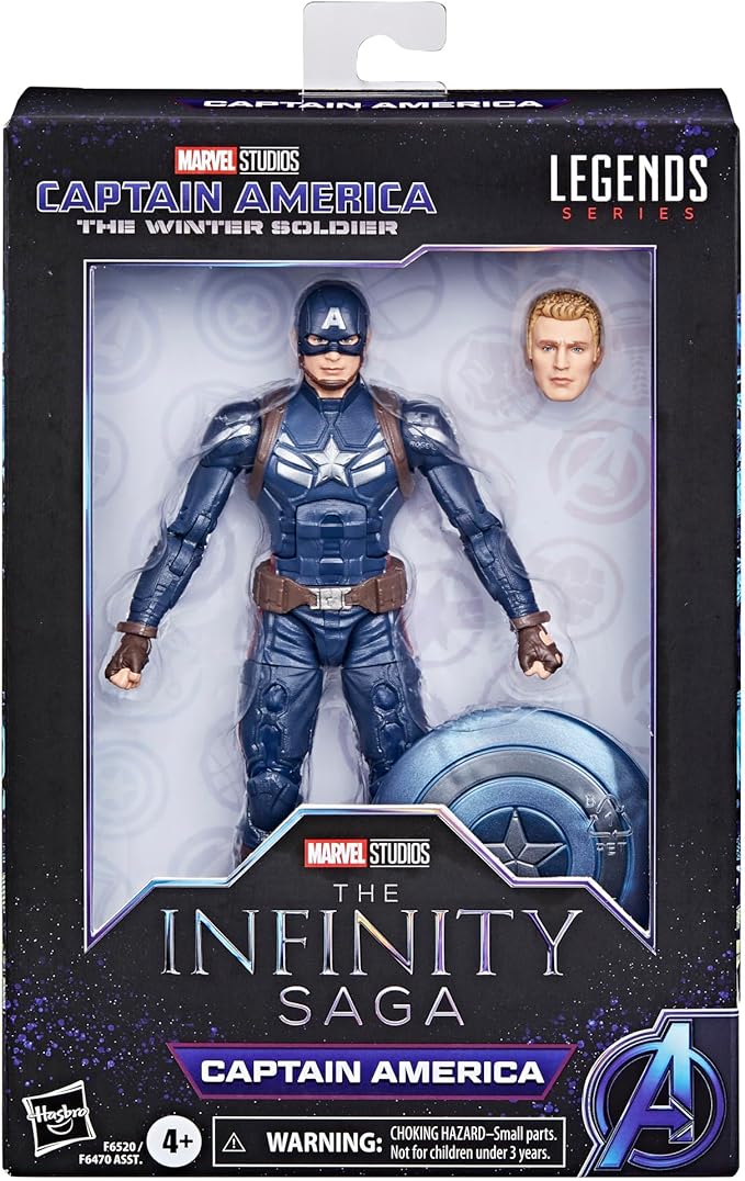 Marvel Captain America Civil War - Winter Soldier with Best Action Cycle B5769 - Image 2