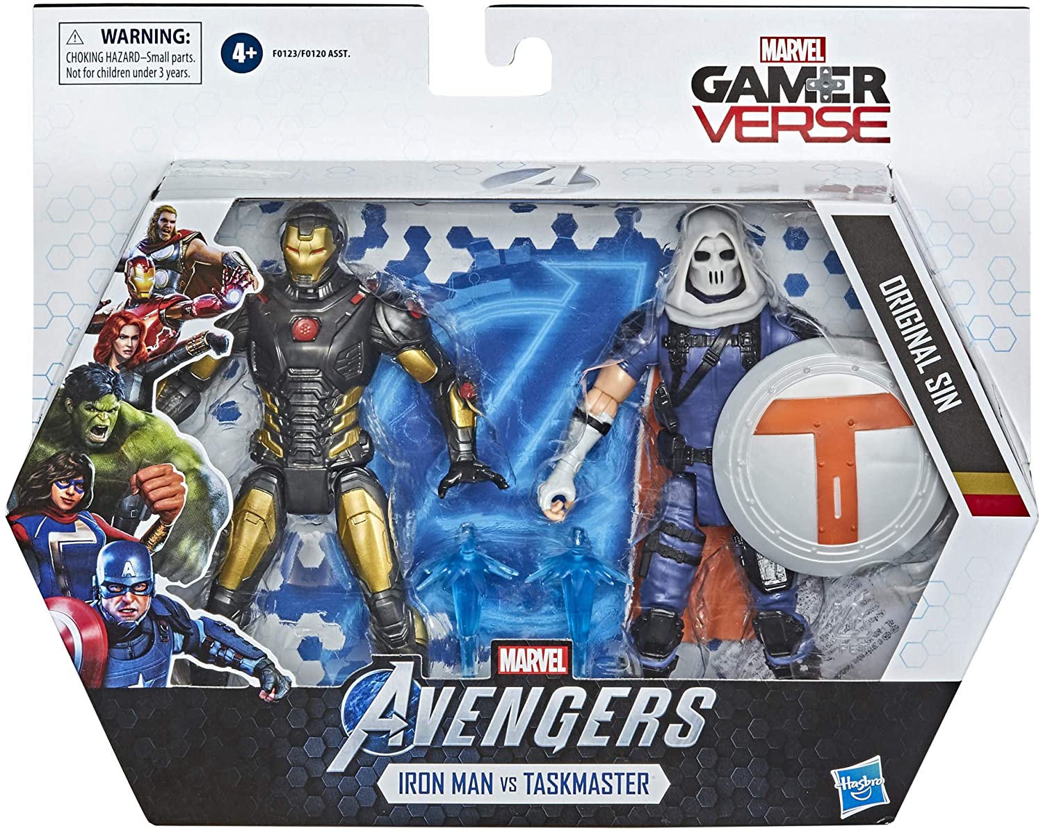 Marvel Gamerverse Iron Man vs. Taskmaster Action Figure - Image 2
