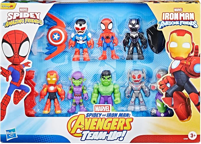 Marvel Iron Man and His Awesome Friends Spidey and Iron Man G1909 - Image 2
