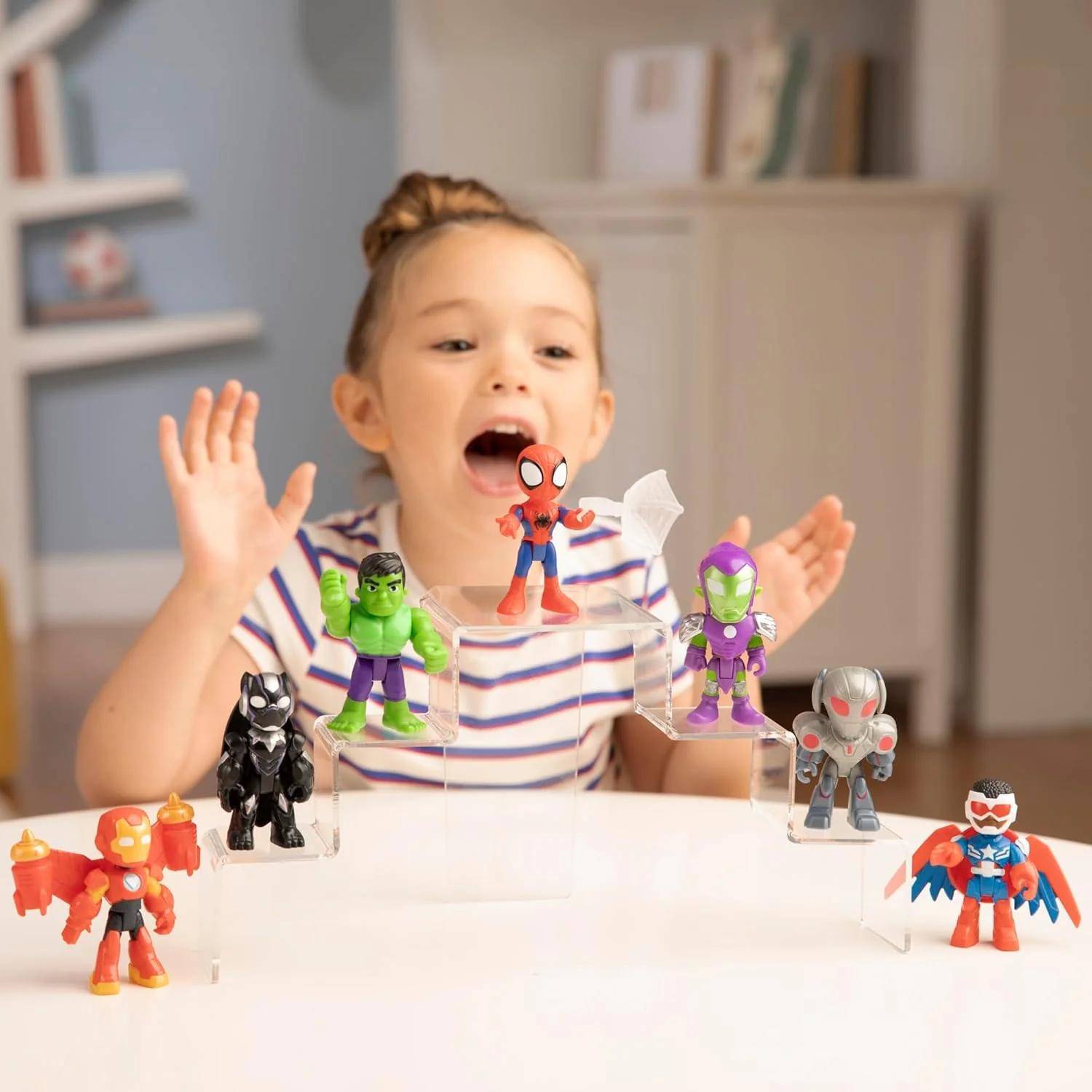 Marvel Iron Man and His Awesome Friends Spidey and Iron Man G1909 - Image 8