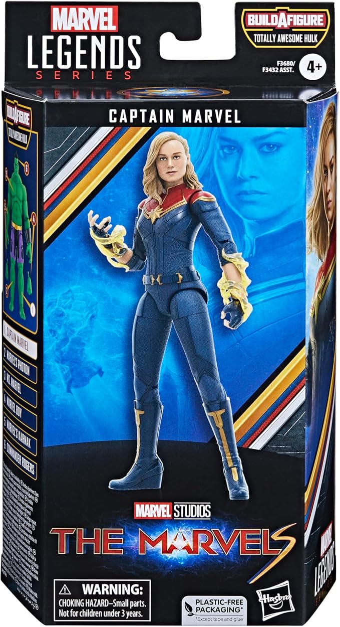 Marvel Legends Captain Marvel 6" Figure - Image 2