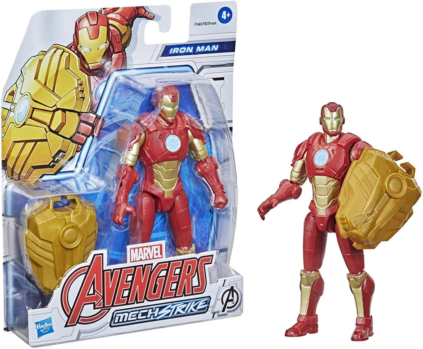 Marvel Mech Strike Iron Man Action Figure F0259 - Image 3