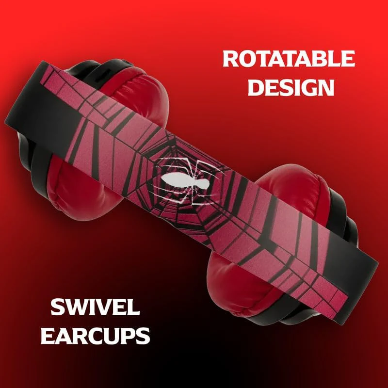 Marvel Spider-Man 3D Bluetooth Headphones MV-3054-SM - Image 2