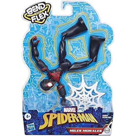 Marvel Spider Man Bend and Flex Miles Morales E7687 - Image 2