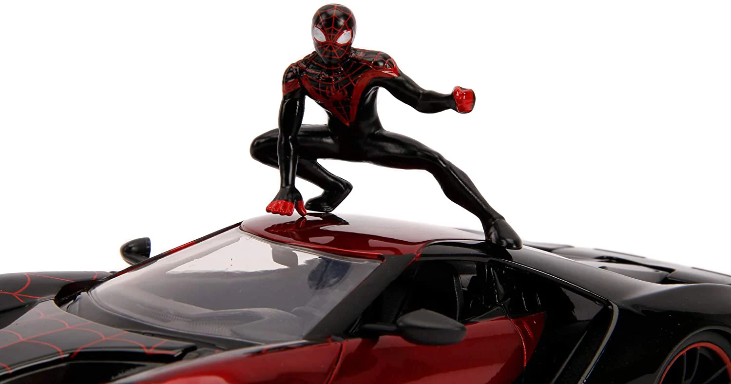 Marvel Spider-Man Miles Morales 2017 Ford GT 1:24 Scale 253225008 - Image 5