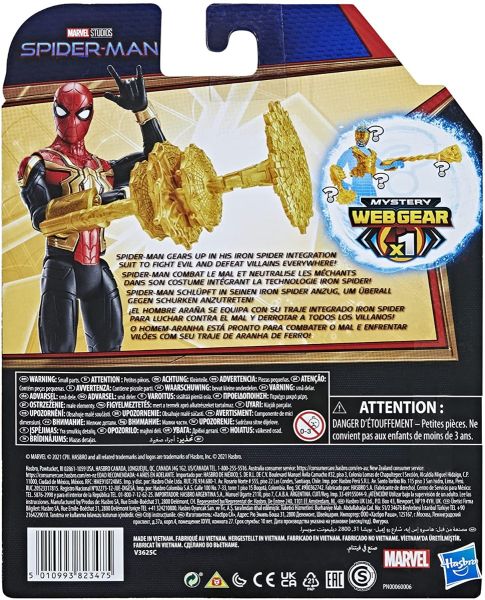 Marvel Spider-man Mystery Web Gear Iron F1916 - Image 3