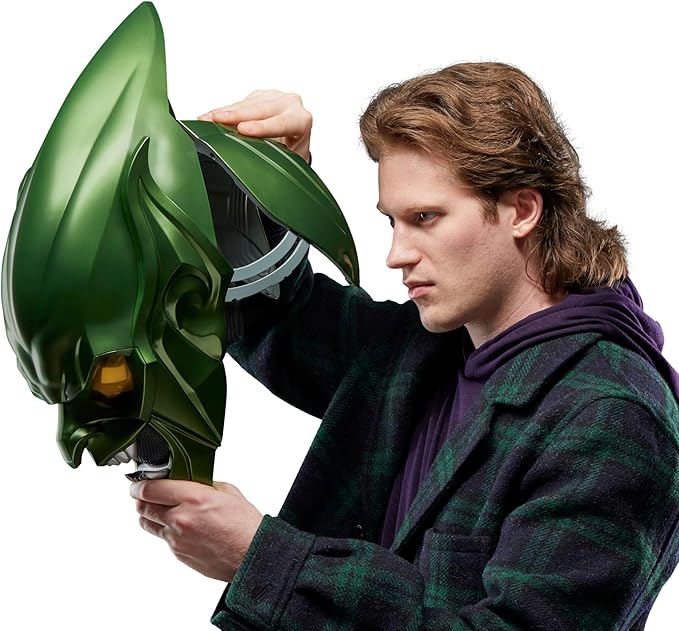 Marvel Spider-Man No Way Home Green Goblin Premium Roleplay Helmet F9111 - Image 6