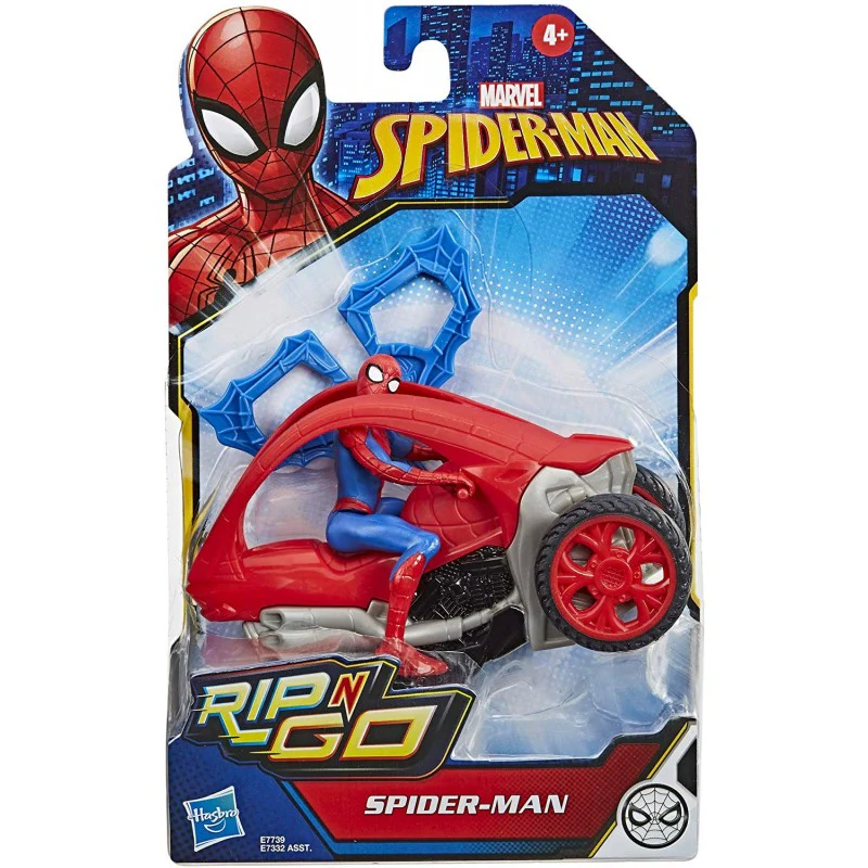 Marvel Spider Man Rip N Go Stunt Vehicle E7739 - Image 2