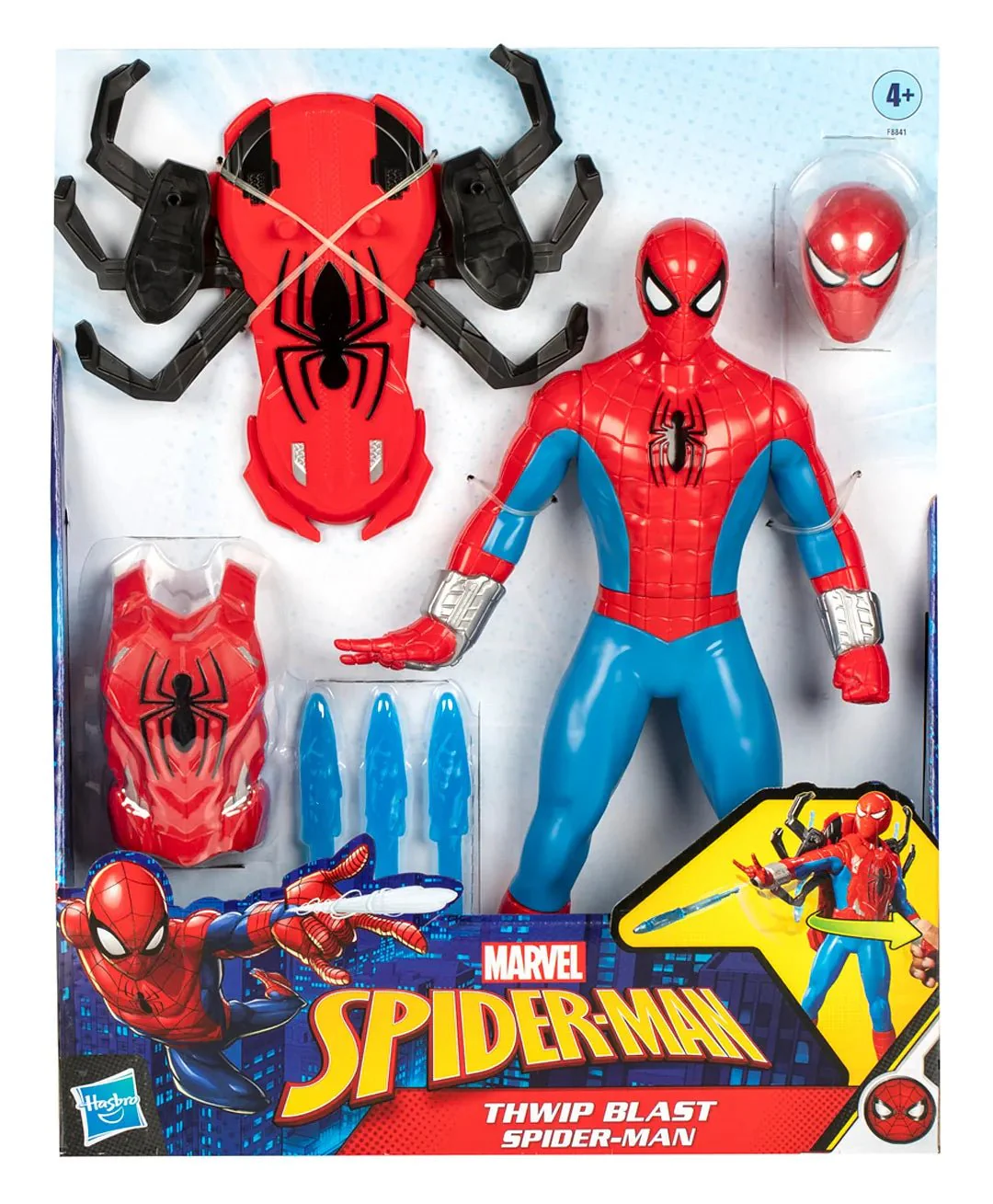 Marvel Spider-Man Thwip Blast Action Figure F8841 - Image 6