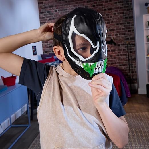 Marvel Spider-Man Venom vs Venum Glow-In-The-Dark Mask G1828 - Image 6