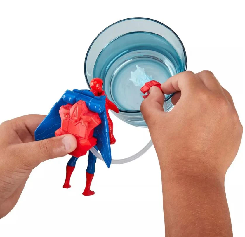Marvel Spiderman Deluxe Water Web Splashers 4inch F8294 - Image 6