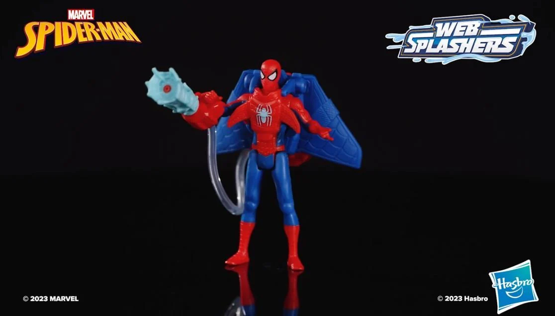 Marvel Spiderman Deluxe Water Web Splashers 4inch F8294 - Image 7