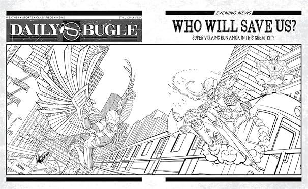 Igloo Books Marvel Spider-Man: Mega Colouring 082662 - Image 5