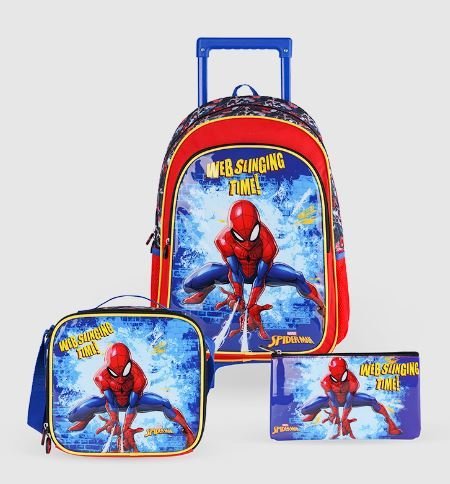 Marvel Spiderman Web Sling Time Action 5-in-1 School Set 18inch TBT235IN1C14-18