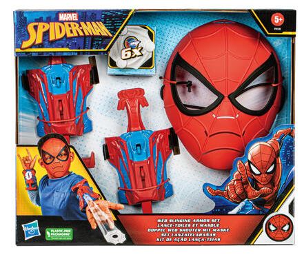 Marvel Spiderman Web Slinging Armor Set F8120