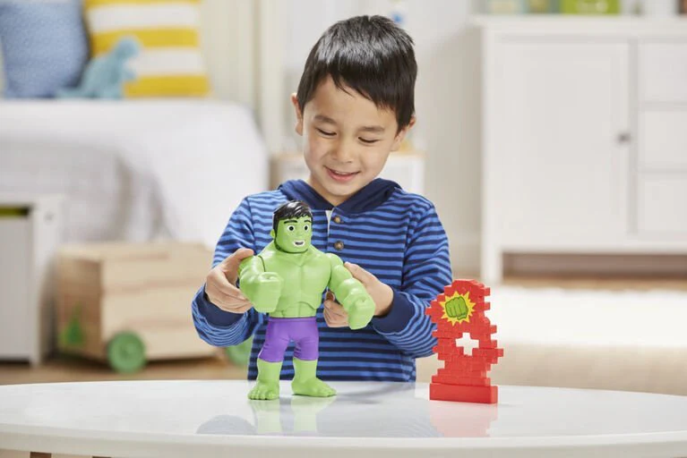 Marvel Spidey And His Amazing Friends Power Smash Hulk F5067 - Image 4