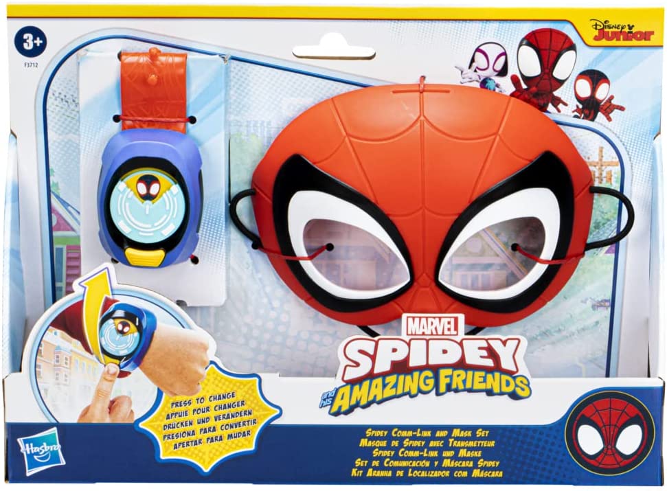 Marvel Spidey and His Amazing Friends Spidey Comm-Link and Mask Set F3712