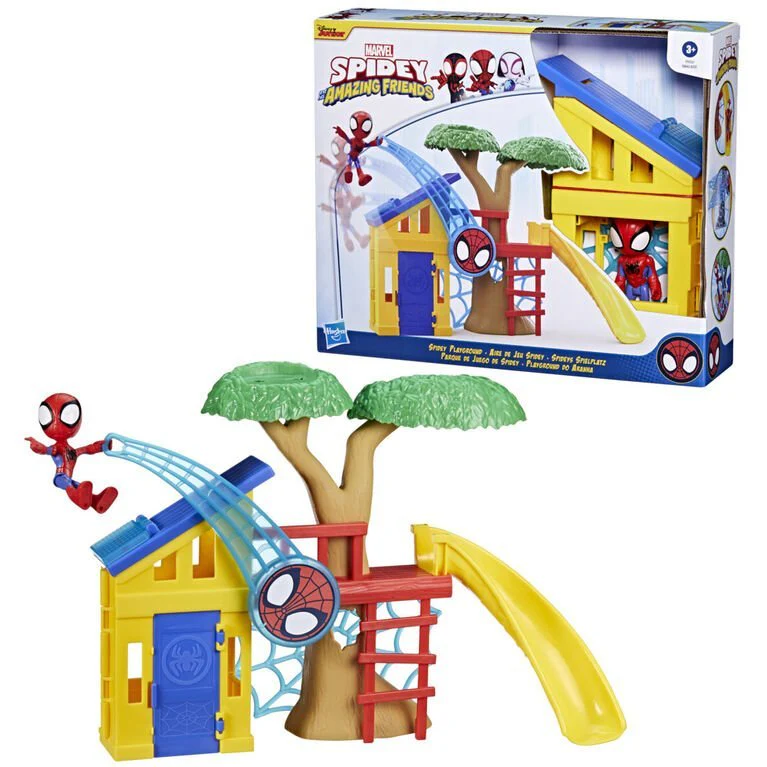 Marvel Spidey And His Amazing Friends - Spidey Playground Playset