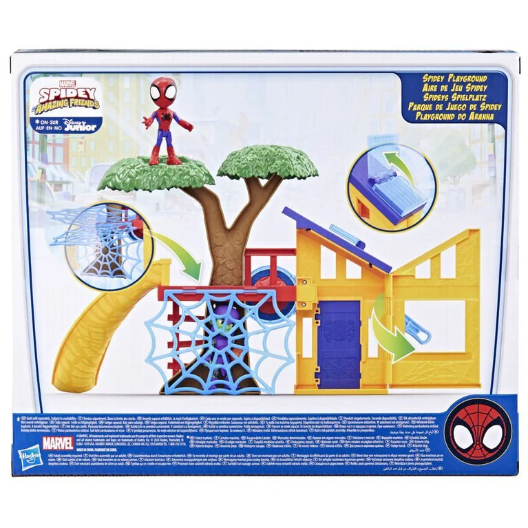 Marvel Spidey And His Amazing Friends - Spidey Playground Playset - Image 3