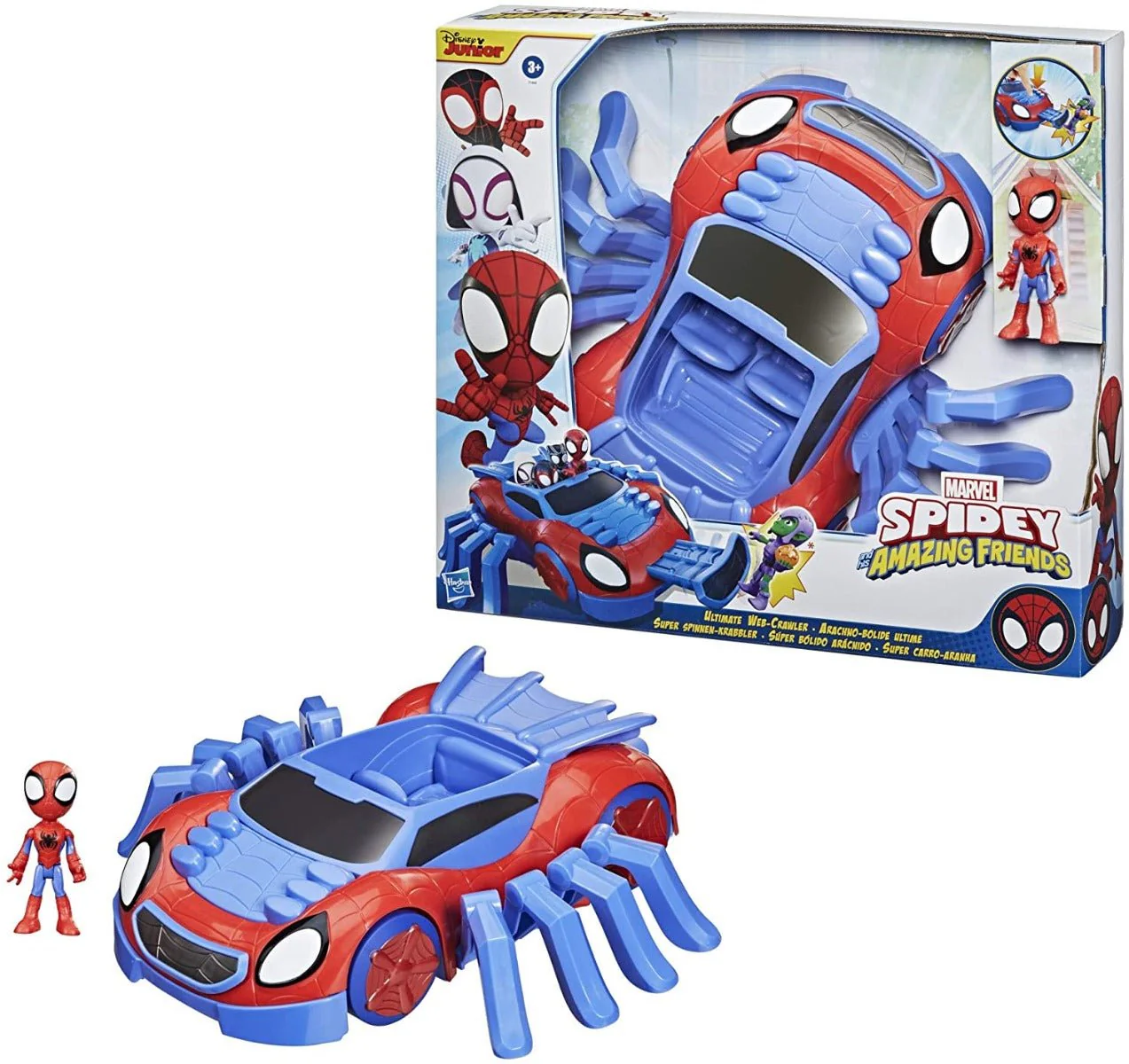Marvel Spidey and His Amazing Friends Ultimate Web Crawler F1460 - Image 2