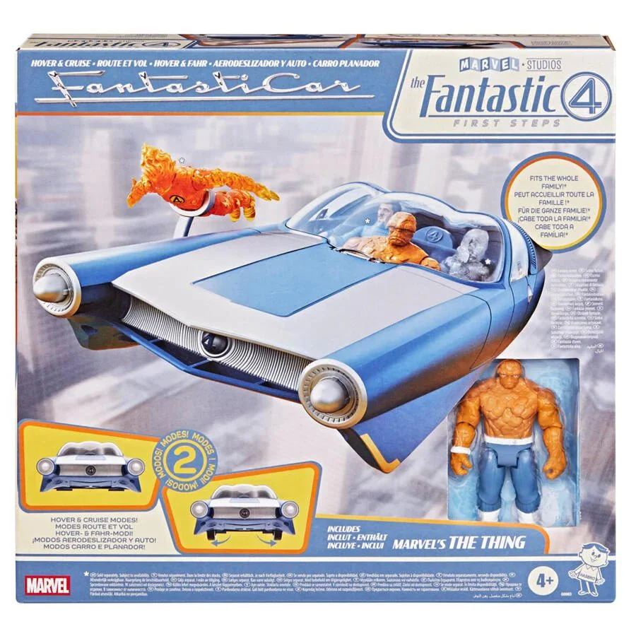 Marvel Studios The Fantastic Four Epic World of Action Hover & Cruise Fantasticar G0983 - Image 5