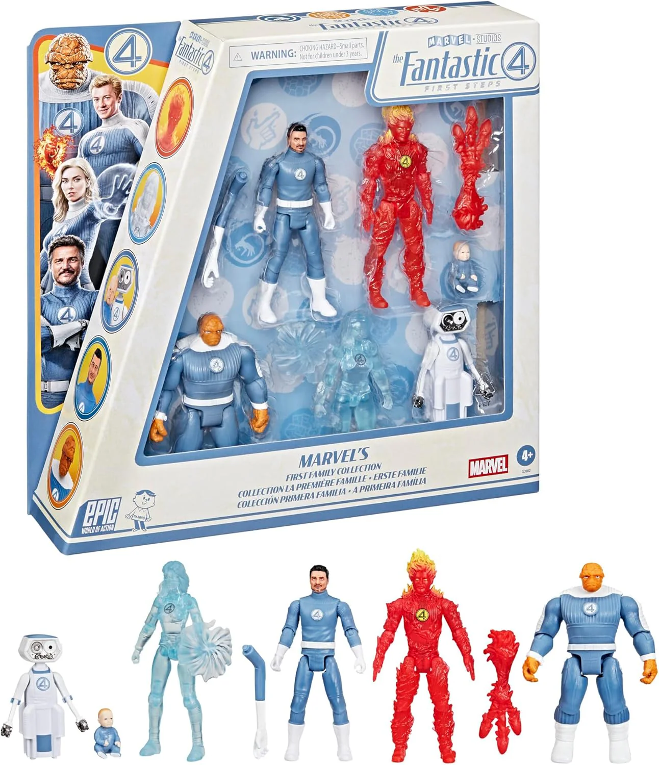 Marvel Studios The Fantastic Four Epic World of Action Pack G0982