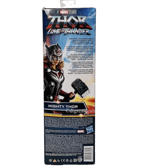 Marvel Titan Hero Thor Love & Thunder - Mighty Thor F4136 - Image 4