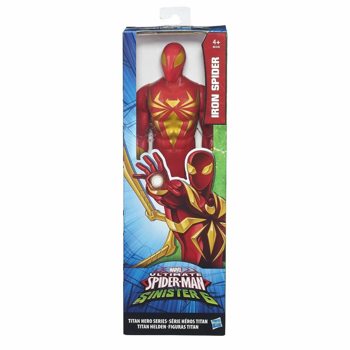 Marvel Ultimate Spider Man - Sinister 6 - Titan Hero Series - Iron Spider Figure