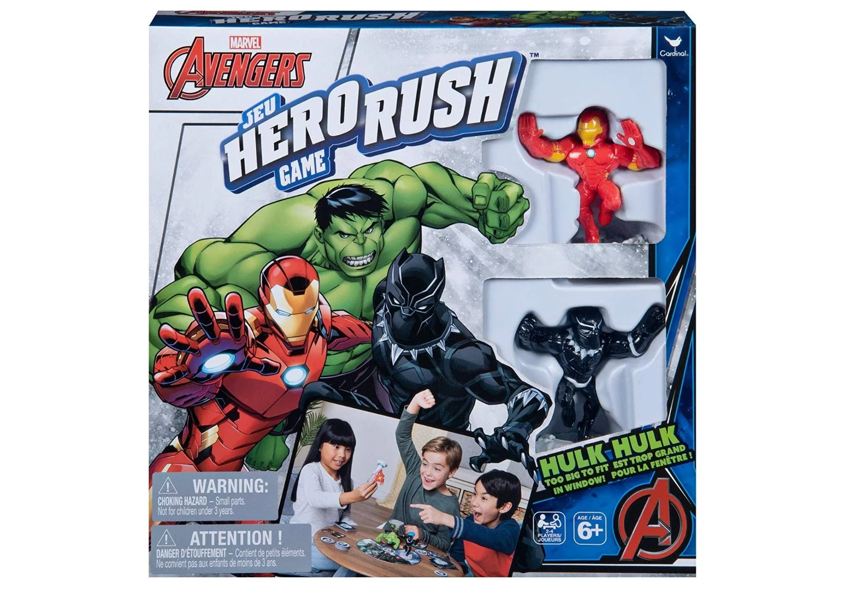 Marvels Avengers Hero Rush Board Game