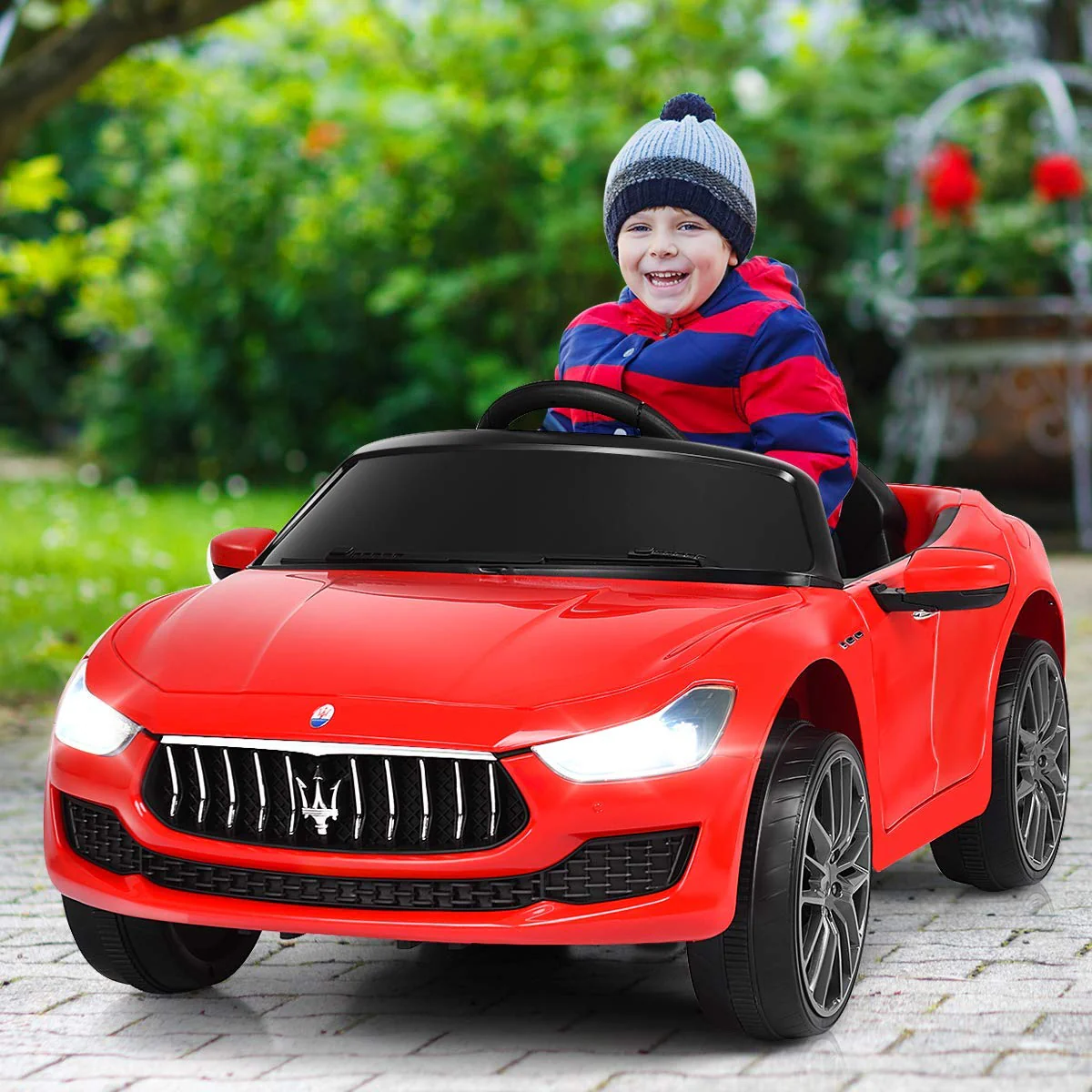 Maserati Electric Ride On Car Red CT528 - Image 2