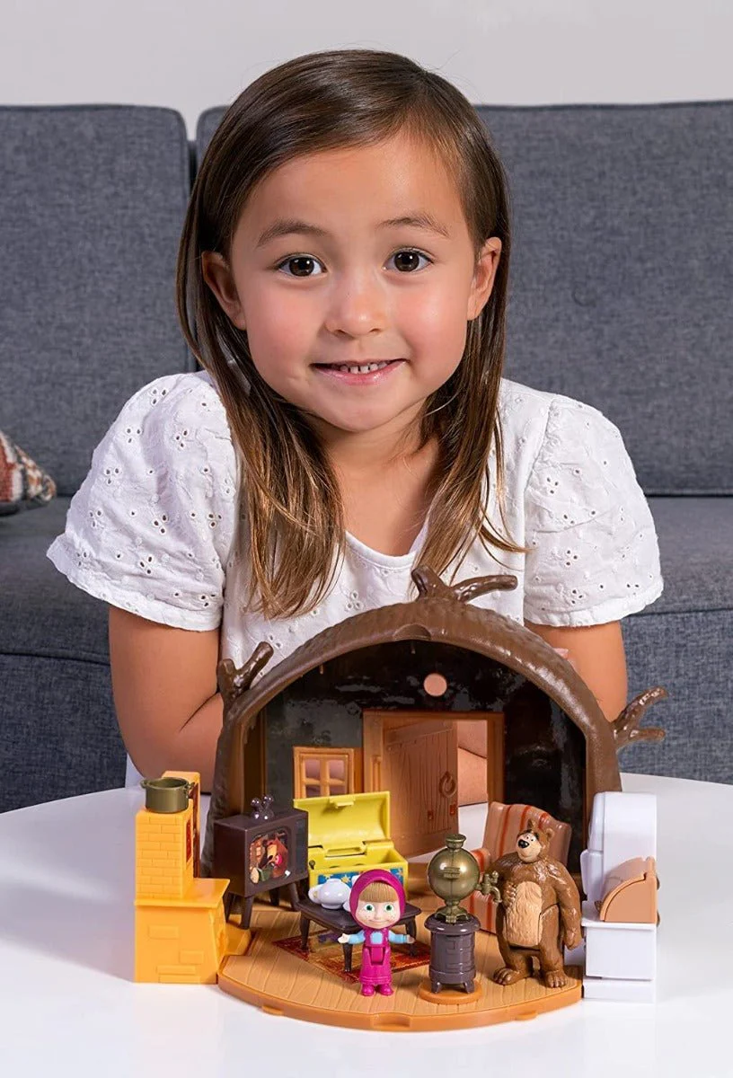 Masha and The Bear Bear House Playset 109301632 - Image 5