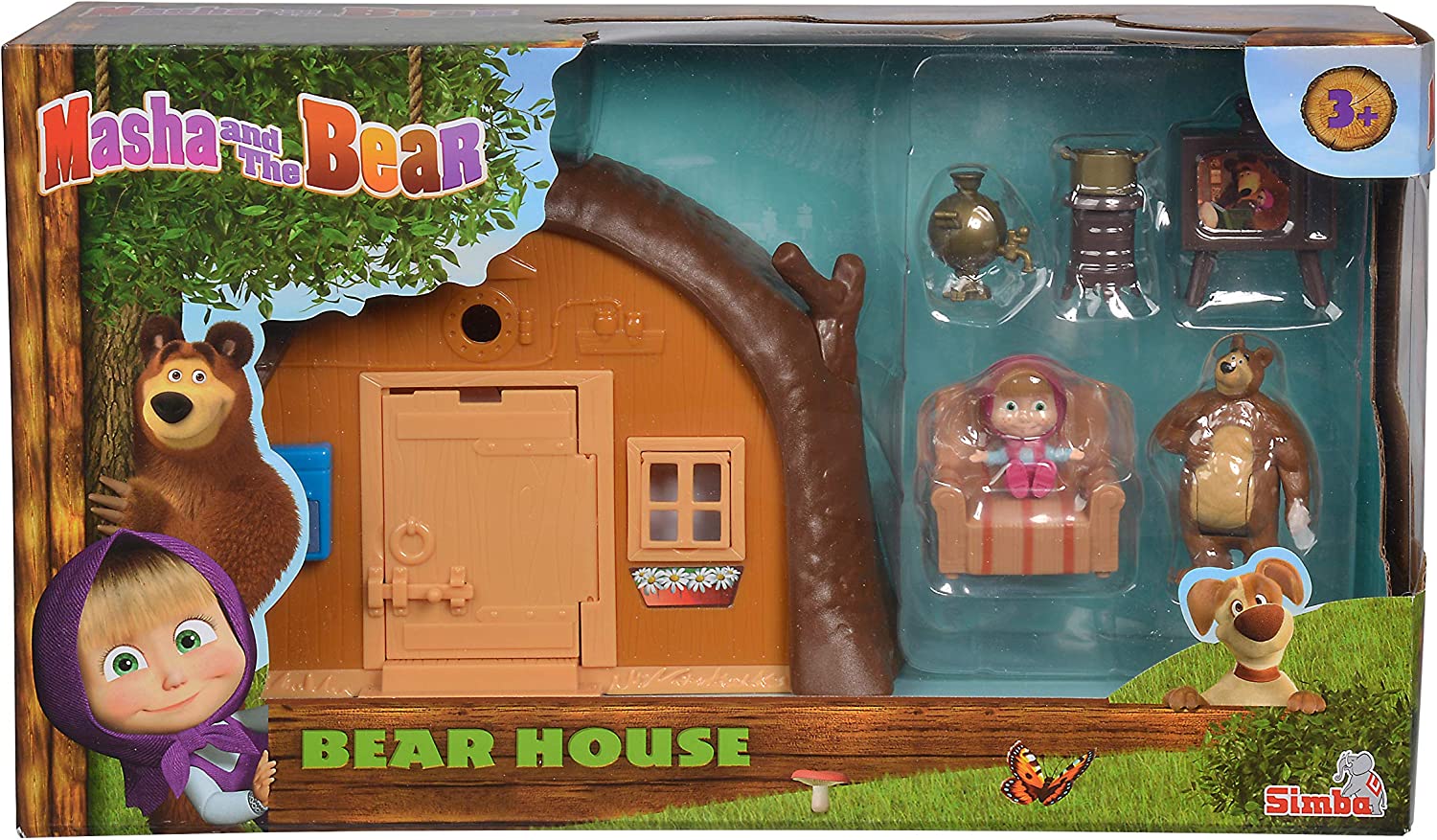 Masha and The Bear Bear House Playset 109301632 - Image 9
