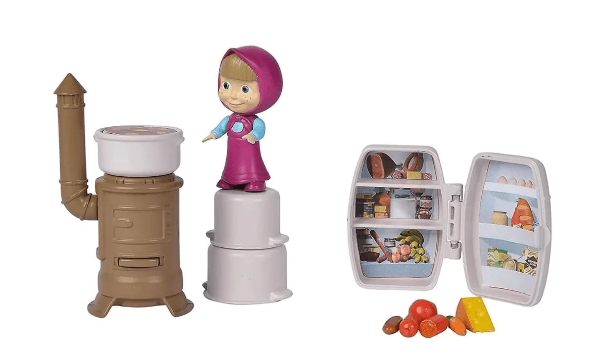 Masha and the Bear Kitchen Playset 109306101 - Image 2