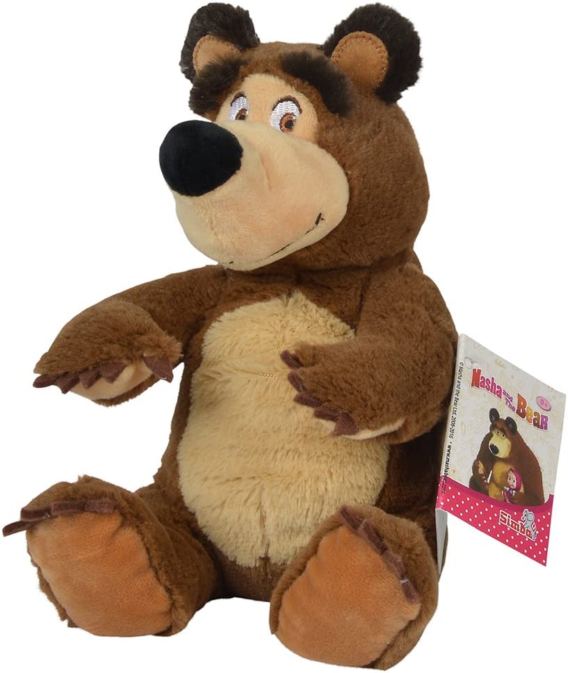 Masha And The Bear Plush 20cm 109301034 - Image 2