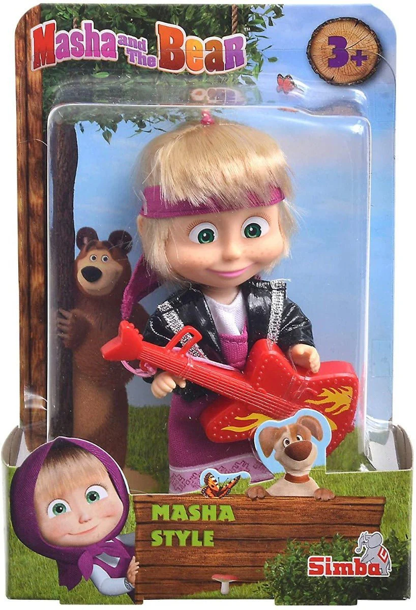 Masha and The Bear Style Doll 12cm 109301680 - Image 2