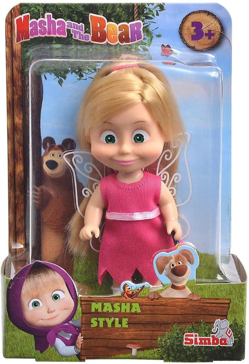 Masha and The Bear Style Doll 12cm 109301680 - Image 3