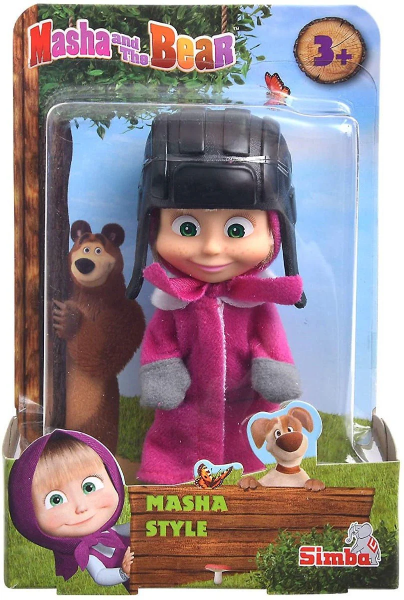 Masha and The Bear Style Doll 12cm 109301680 - Image 4